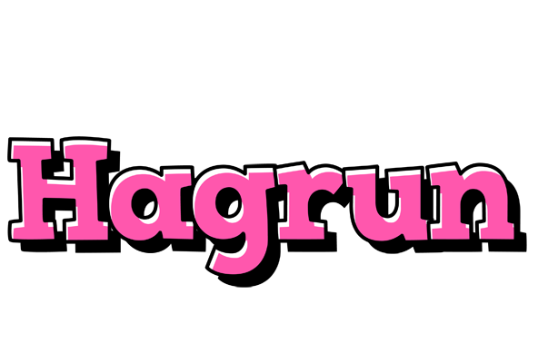 Hagrun girlish logo