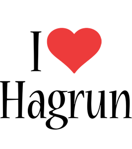 Hagrun i-love logo