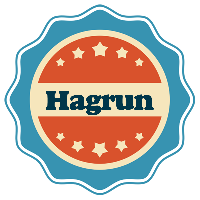 Hagrun labels logo
