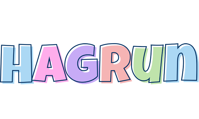 Hagrun pastel logo