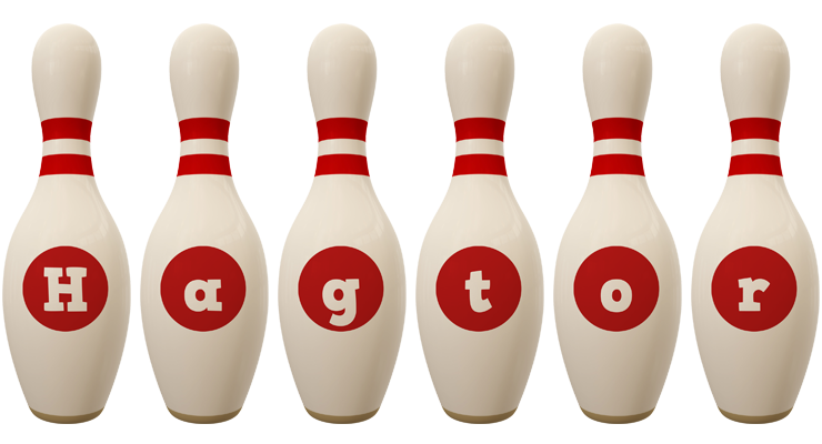 Hagtor bowling-pin logo