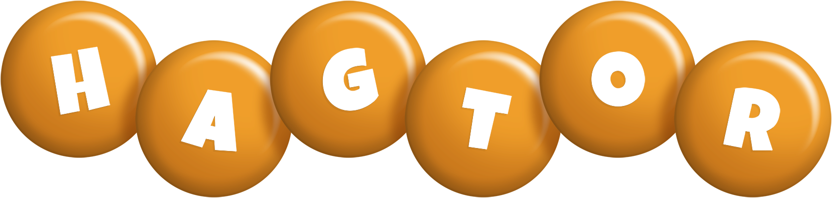 Hagtor candy-orange logo