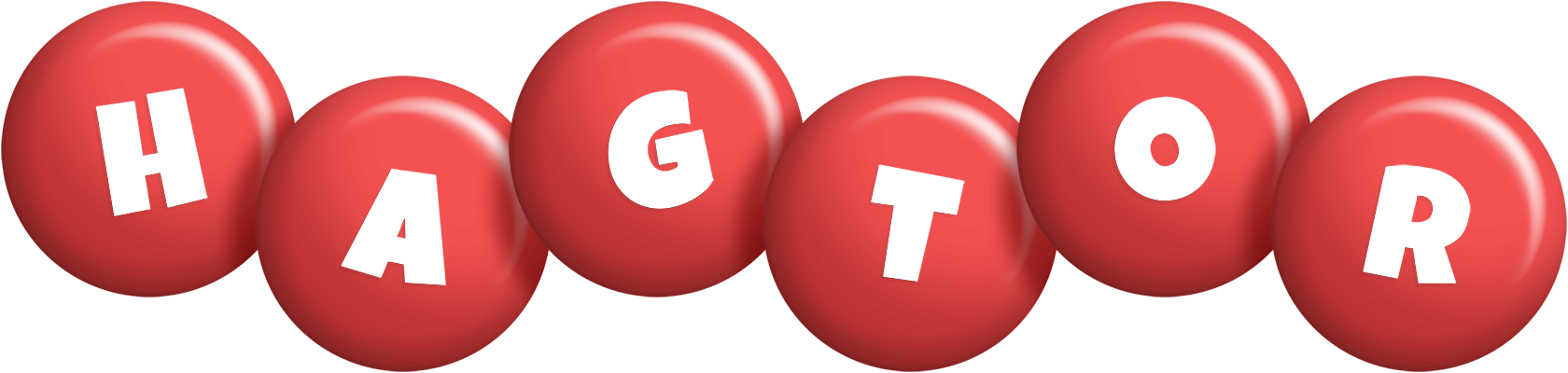 Hagtor candy-red logo