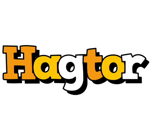 Hagtor cartoon logo