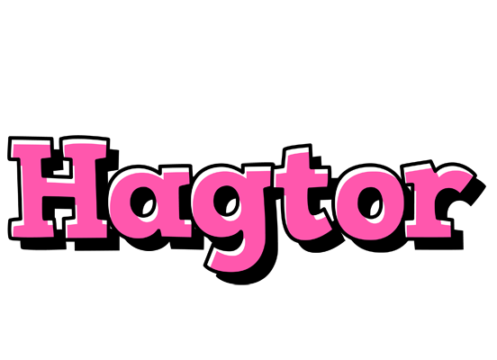 Hagtor girlish logo