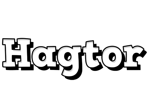 Hagtor snowing logo