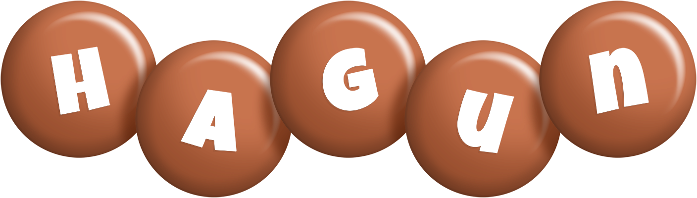 Hagun candy-brown logo