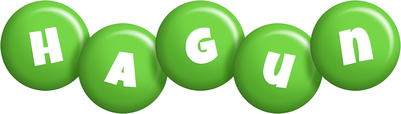 Hagun candy-green logo