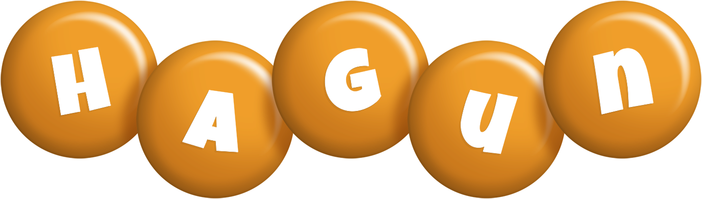 Hagun candy-orange logo