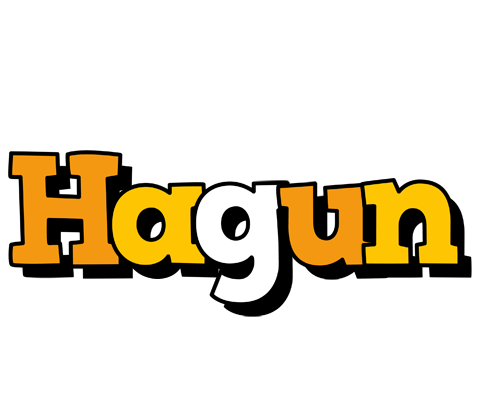 Hagun cartoon logo