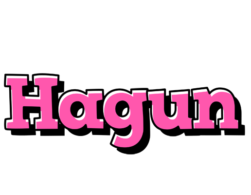 Hagun girlish logo