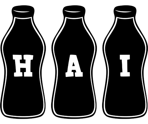 Hai bottle logo
