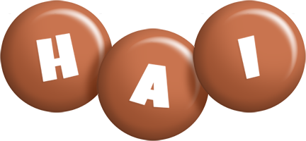 Hai candy-brown logo