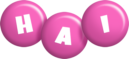 Hai candy-pink logo