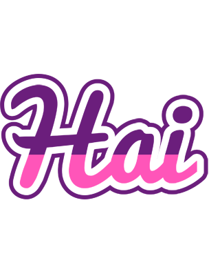 Hai cheerful logo
