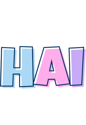 Hai pastel logo