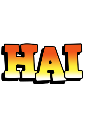 Hai sunset logo