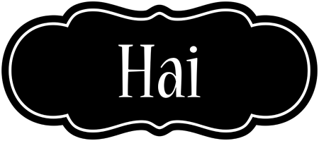 Hai welcome logo