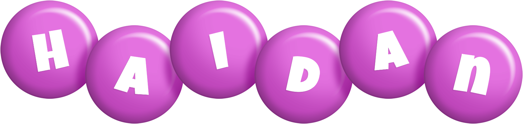 Haidan candy-purple logo