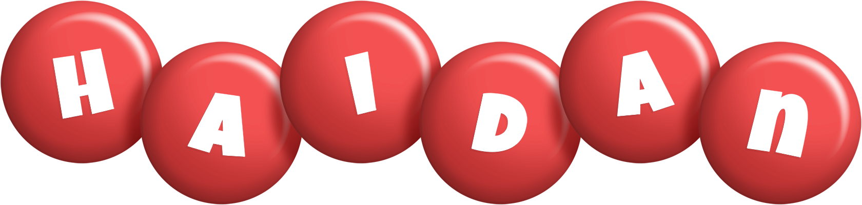 Haidan candy-red logo