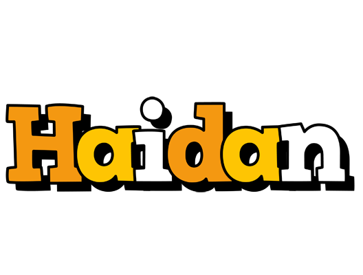 Haidan cartoon logo
