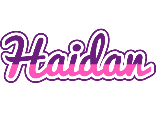 Haidan cheerful logo