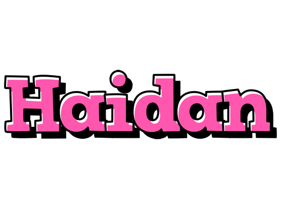 Haidan girlish logo