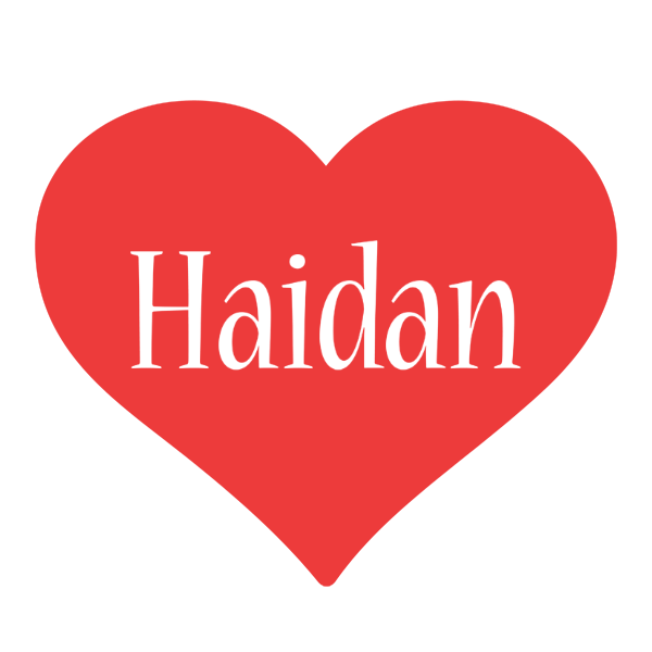 Haidan love logo
