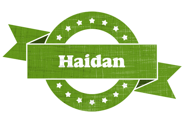Haidan natural logo