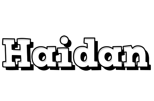 Haidan snowing logo