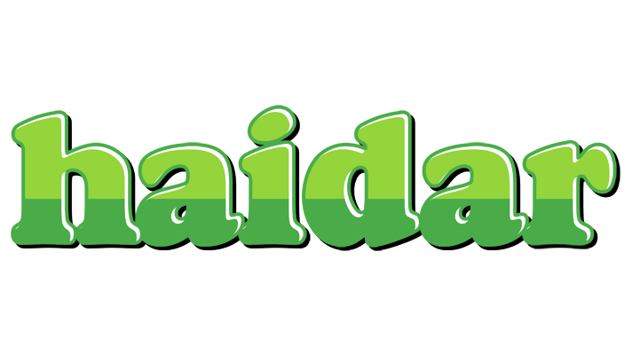 Haidar apple logo