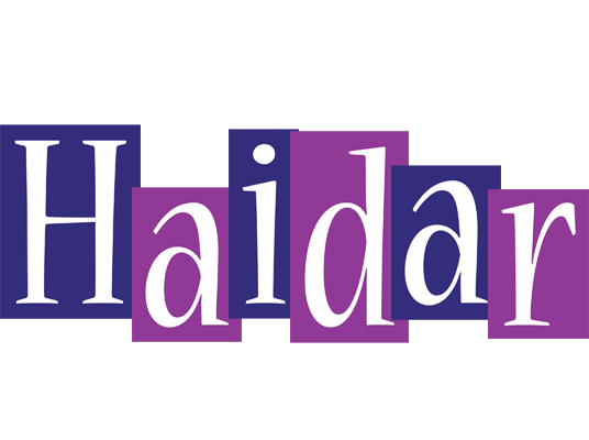 Haidar autumn logo
