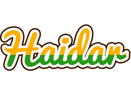 Haidar banana logo