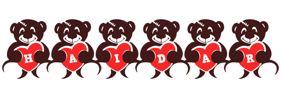Haidar bear logo
