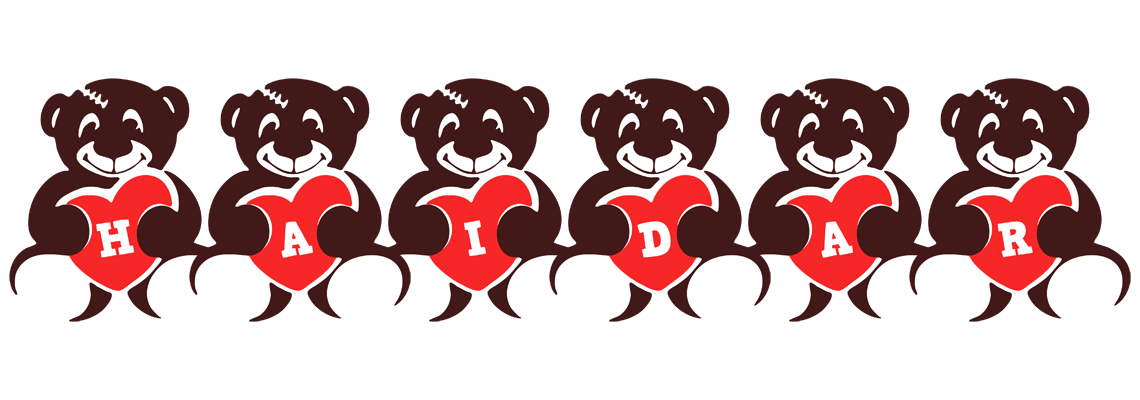 Haidar bear logo