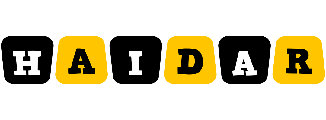 Haidar boots logo