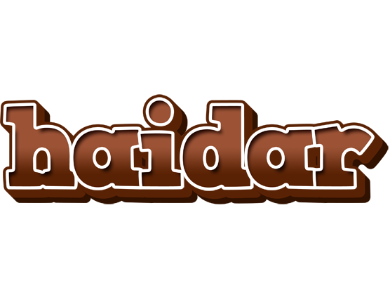 Haidar brownie logo