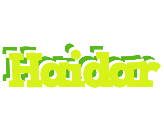 Haidar citrus logo