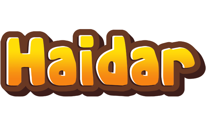 Haidar cookies logo
