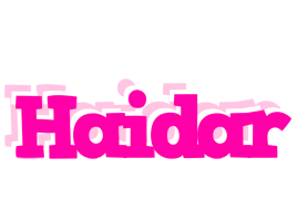 Haidar dancing logo