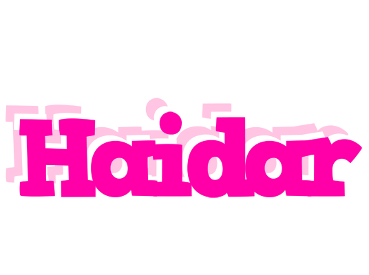 Haidar dancing logo