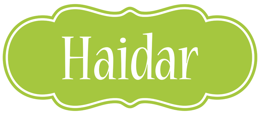 Haidar family logo