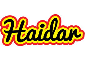 Haidar flaming logo