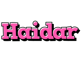Haidar girlish logo