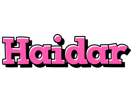 Haidar girlish logo