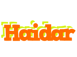 Haidar healthy logo