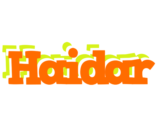Haidar healthy logo