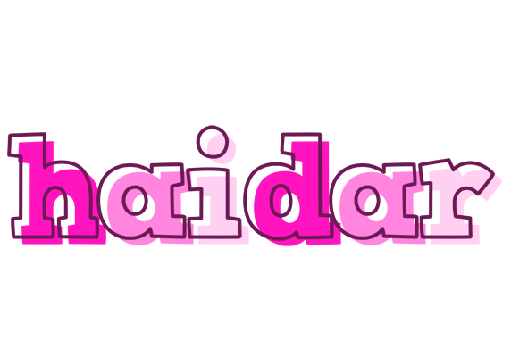Haidar hello logo