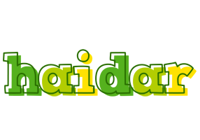 Haidar juice logo