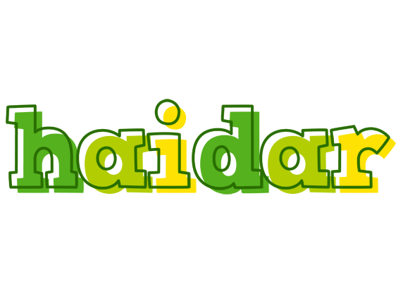Haidar juice logo